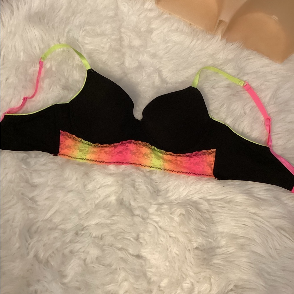 HARD CANDY PASTEL LACE BAND BRA